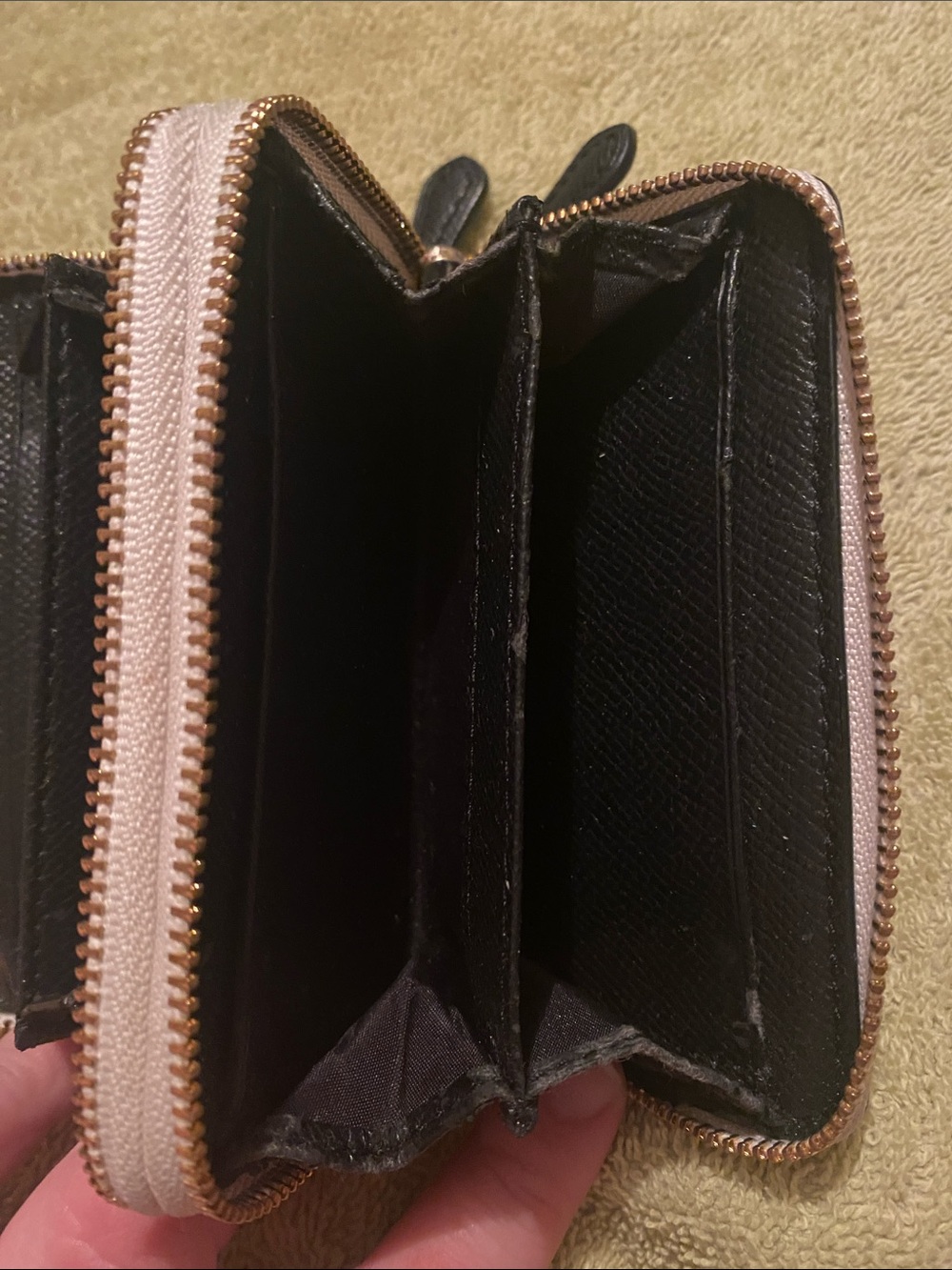 Coach Floral Zip Around Wallet - Picture 7 of 10